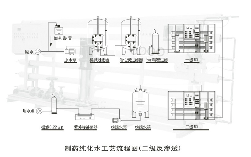 纯化水生产线 纯化水生产线